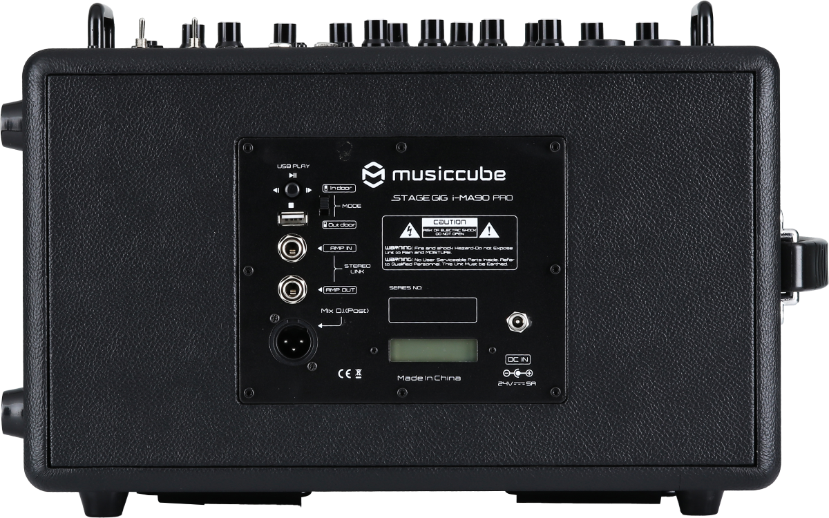 Musiccube M90 Pro Black - Mobiele PA- systeem - Variation 3