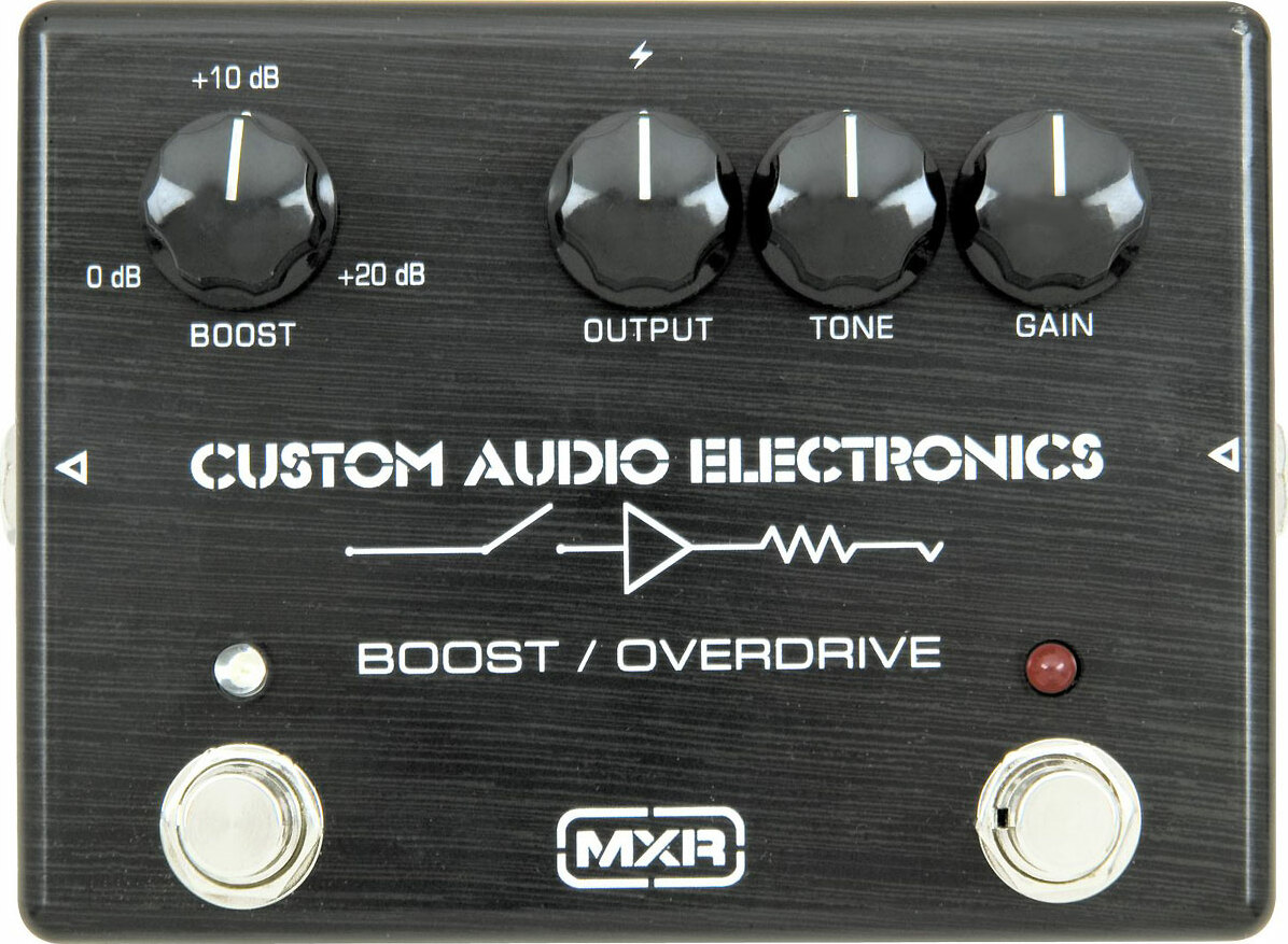 Mxr Mc402 Cae Custom Audio Electronics Boost Overdrive - Volume/boost/expression effect pedaal - Main picture