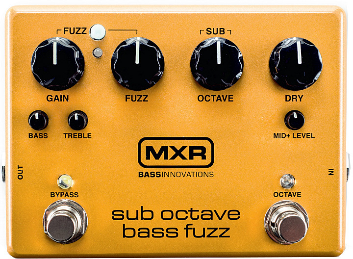 Mxr Sub Octave Bass Fuzz M287 - Overdrive/distortion/fuzz effectpedaal - Main picture