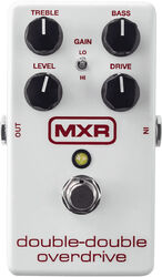 Overdrive/distortion/fuzz effectpedaal Mxr M250 Double-Double Overdrive