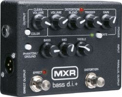 Bas voorversterker Mxr M80 Bass DI+