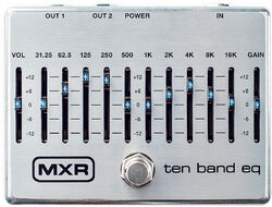 Eq en enhancer effect pedaal Mxr Ten Band EQ M108S