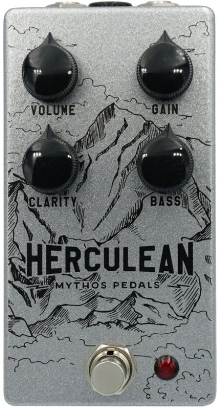 Mythos Pedals Herculean V2 Overdrive - Overdrive/Distortion/fuzz effectpedaal - Main picture