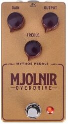 Overdrive/distortion/fuzz effectpedaal Mythos pedals Mjolnir