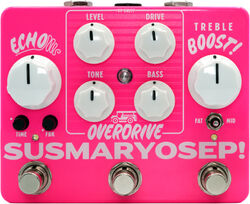 Overdrive/distortion/fuzz effectpedaal Mythos pedals SusMaryOsep! V2 Overdrive