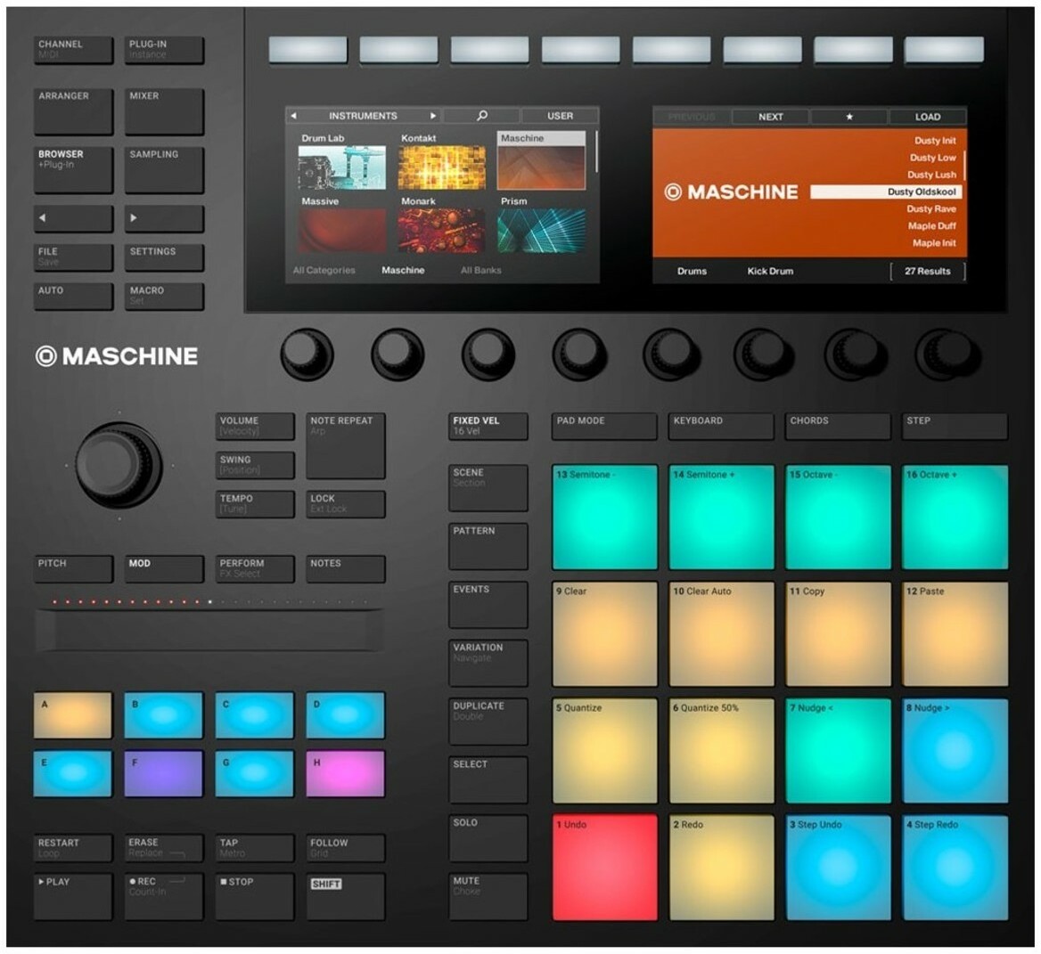 Native Instruments Maschine Mk3 - Midi Controller - Main picture