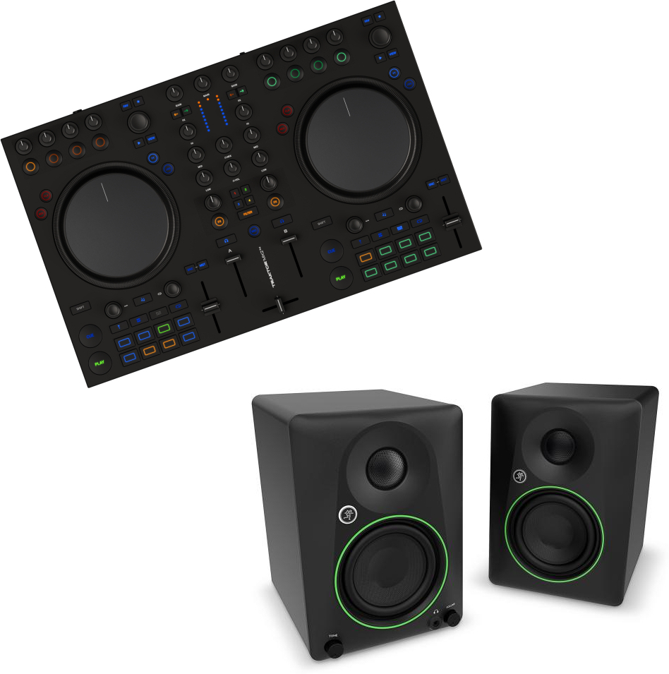 Native Instruments Traktor Mx2  + Cr4.5 - Full DJ set - Main picture