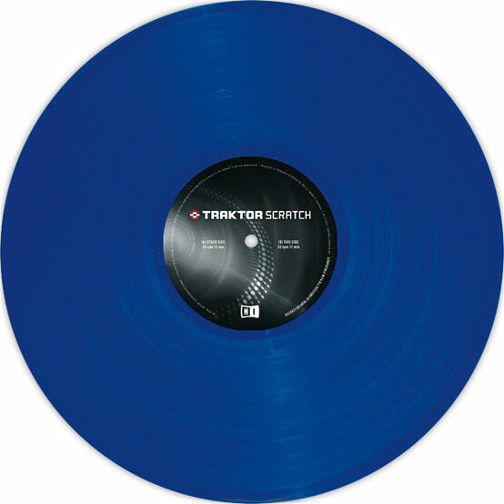 Native Instruments Traktor Scratch Vinyl Blue Mk2 - Timecode Vinyl - Main picture