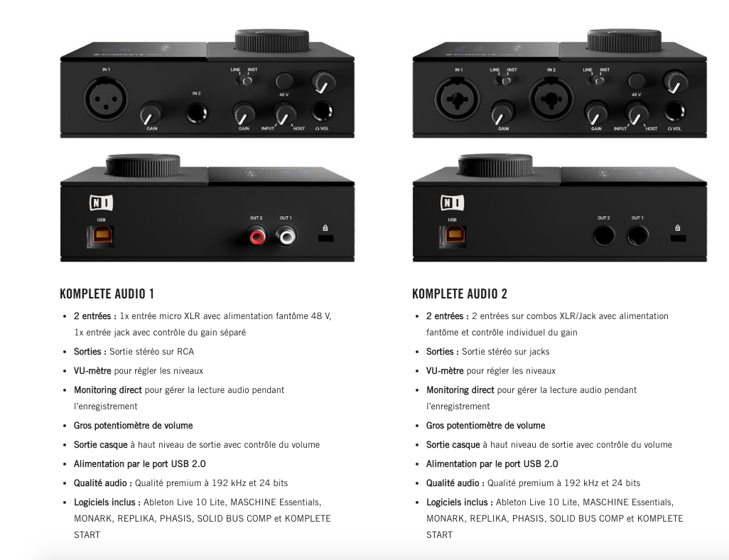 Native Instruments Komplete Audio 1 - USB audio-interface - Variation 14