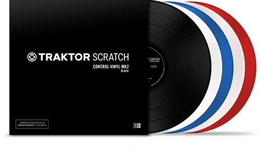 Native Instruments Traktor Scratch Vinyl Clear Mkii - Timecode Vinyl - Variation 1