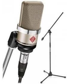 Microfoon set met statief Neumann TLM102 + Pied perche + Câble XLR 6m