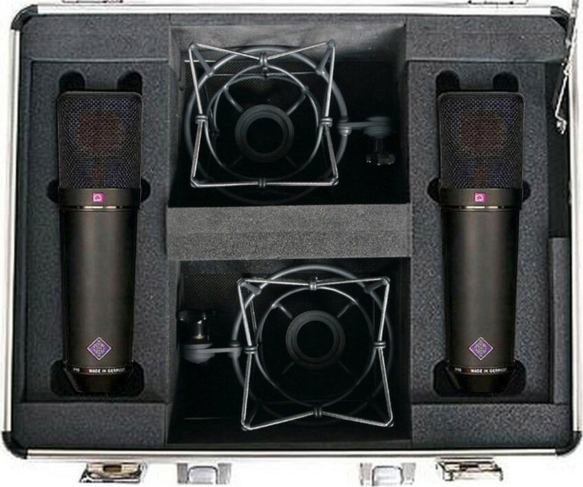 Neumann U87 Ai Mt Stereo Avec Suspension Et Valise - - Microfoon set - Main picture