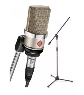 Microfoon set met statief Neumann TLM102 + Pied perche + Câble XLR 6m