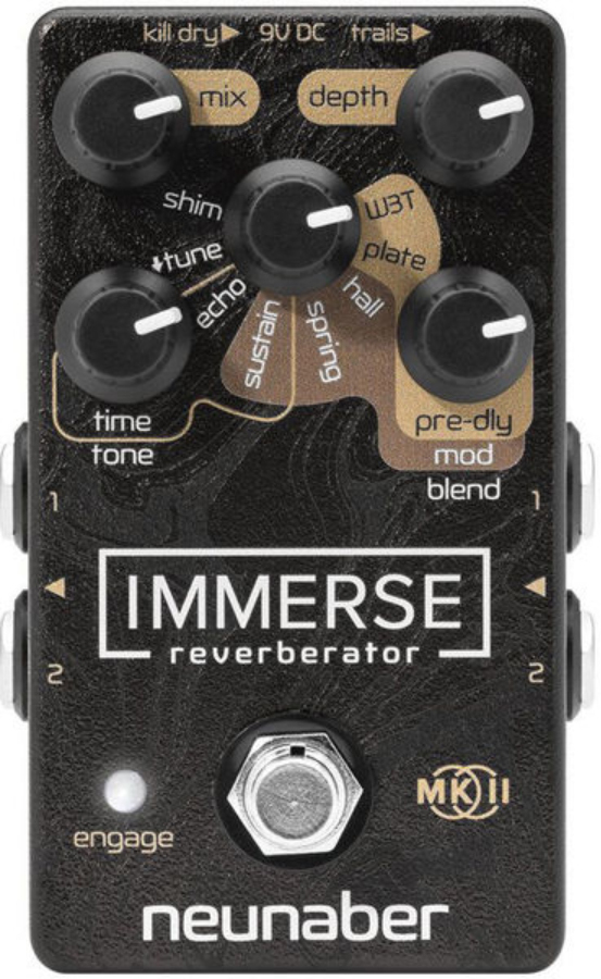 Neunaber Technology Immerse Reverberator Mk Ii - Reverb/delay/echo effect pedaal - Main picture