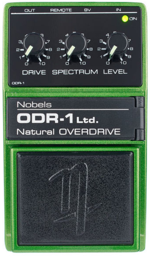 Nobels Odr-1 Ltd Natural Overdrive Dark Sparkle Green - Overdrive/Distortion/fuzz effectpedaal - Main picture