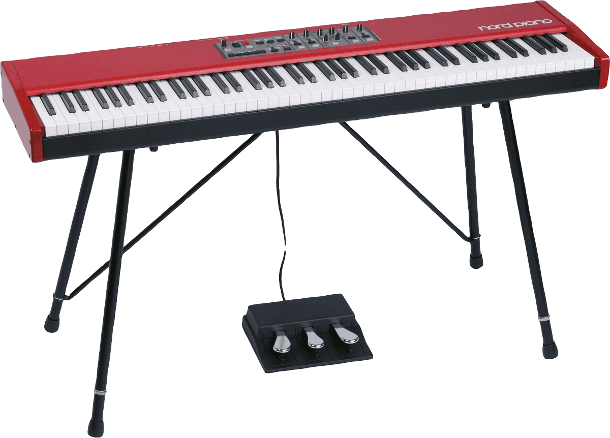 Nord Stage 4 73  + Sup Pour Nord - Rouge - Toetsenbord set - Main picture