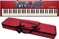 Toetsenbord set Nord ELECTRO 6D 73 Rouge + Housse NORD SOFTCASE2