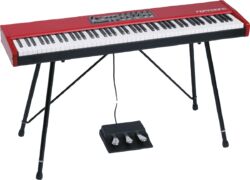Toetsenbord set Nord Stage 4 73  + Stand+ pédalier - Rouge