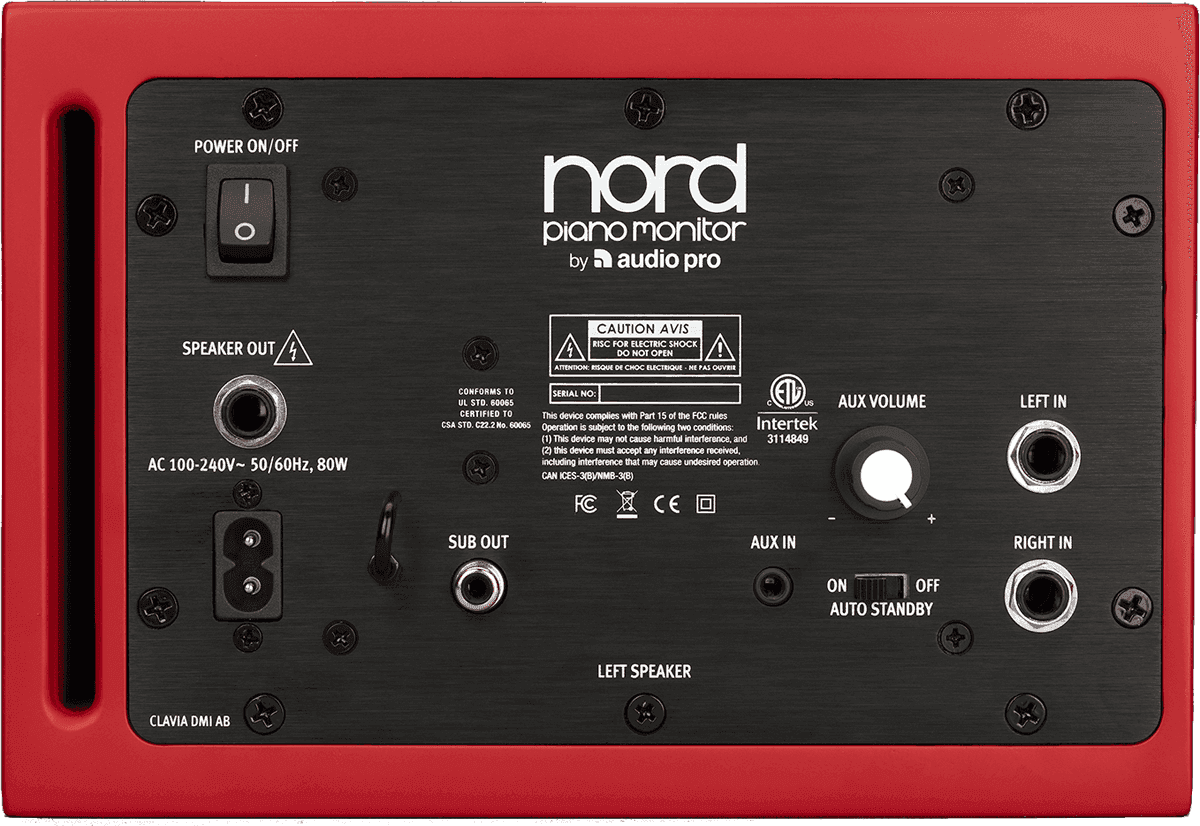 Nord Nord Monitor V2 2x80w - La Paire - Actieve studiomonitor - Variation 2