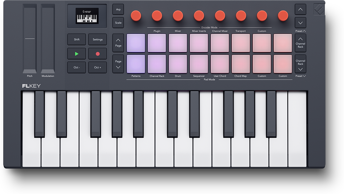 Novation Flkey 2 Mini 25 - Masterkeyboard - Main picture