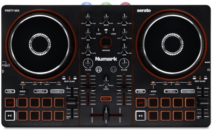 Numark Party Mix Iii - USB DJ-Controller - Main picture