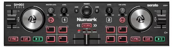 Dj-controller  Numark DJ2GO2 Touch