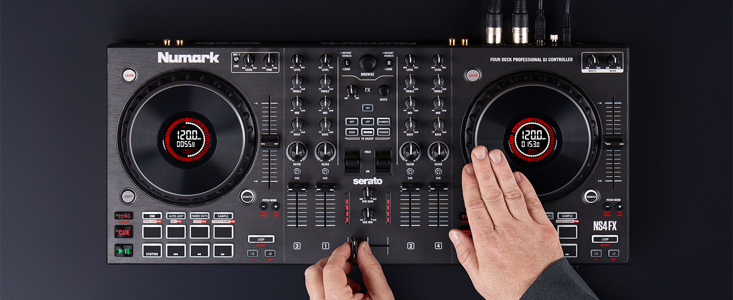 Numark Ns4 Fx - Standalone DJ Controller - Variation 9