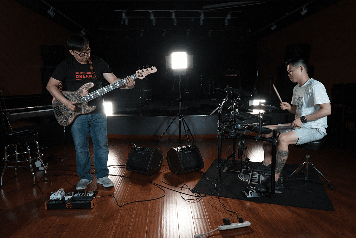 Nux 50w Large Bande - 6,5 - Elektronisch drumstel monitoring - Variation 4