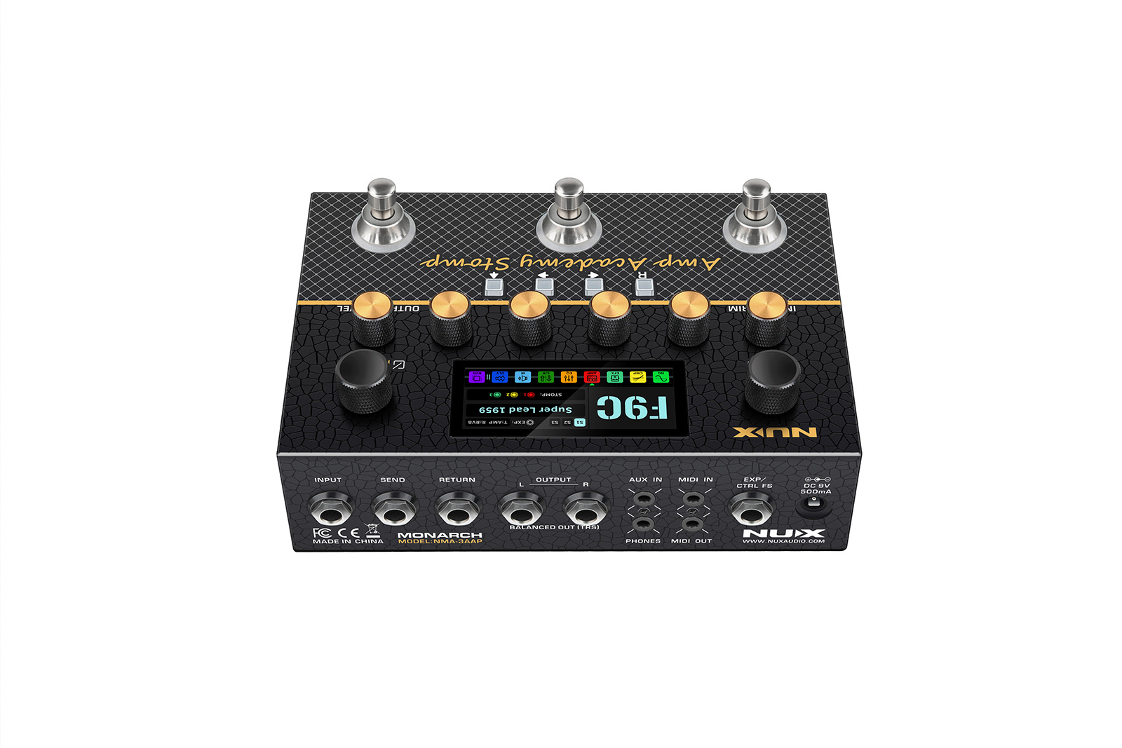 Nux Amp Academy Stomp - Elektrische voorversterker - Variation 2
