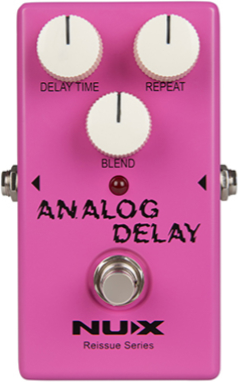 Nux Analog Delay Reissue - Reverb/delay/echo effect pedaal - Main picture
