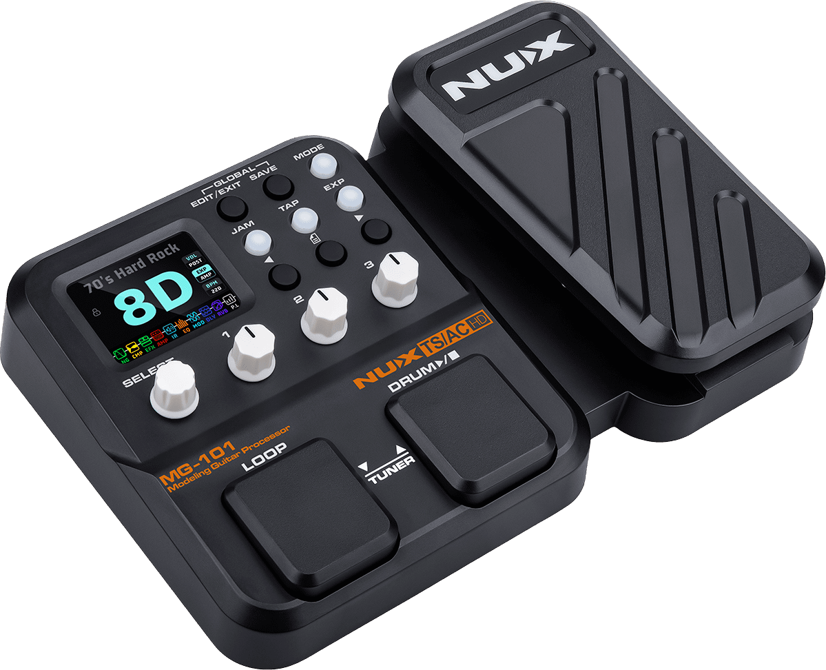 Nux Mg-101 - Multieffecten Pedaal voor Electrische Gitaar - Main picture
