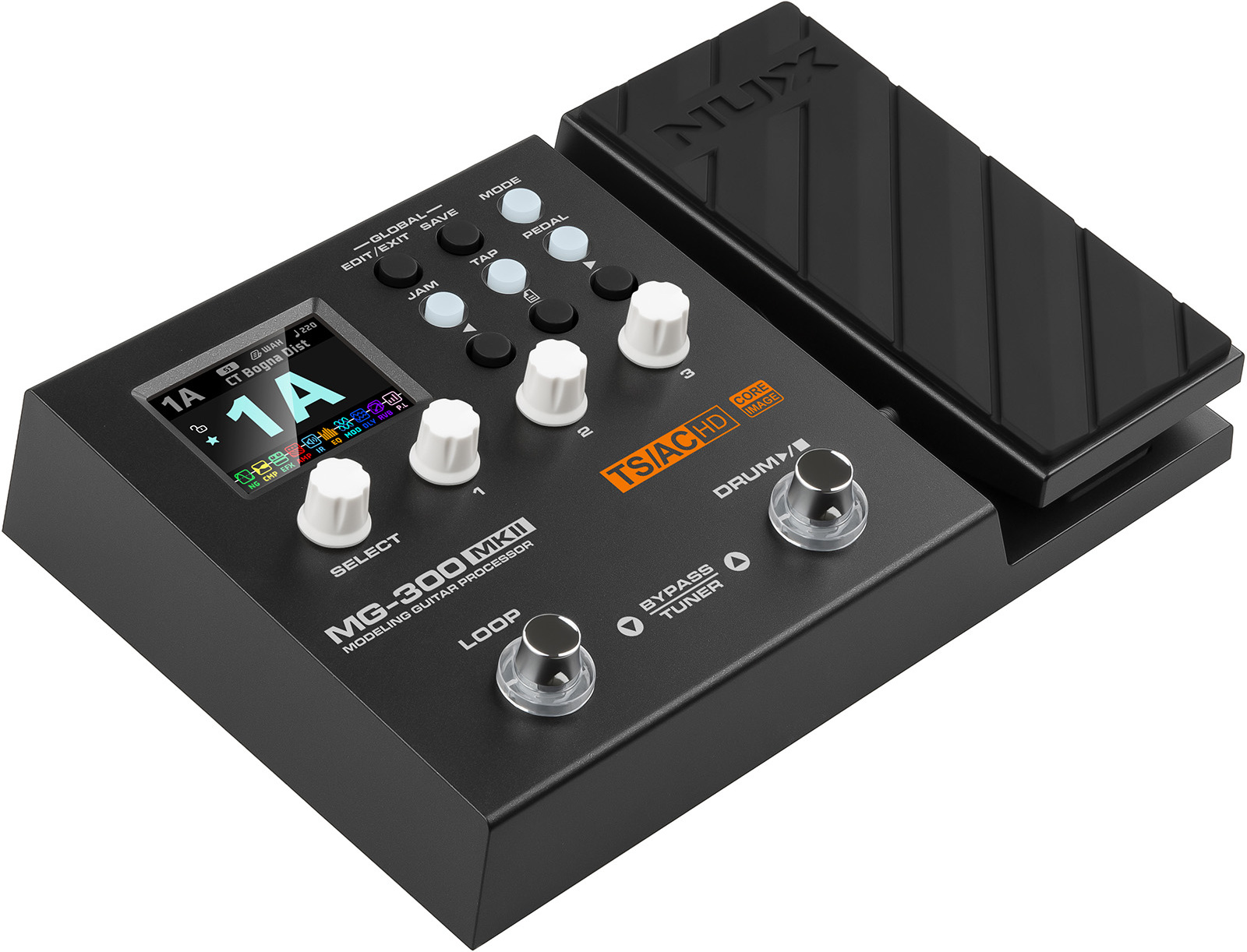 Nux Mg-300 Mk2 Multi-effects - Multieffecten Pedaal voor Electrische Gitaar - Main picture