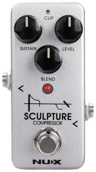 Compressor/sustain/noise gate effect pedaal Nux Sculpture Compressor