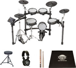 Drum promo set Nux DM-8 Bundle Complet - X-HP1 + DT90 + VIC5A + DRUM RUG