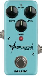 Overdrive/distortion/fuzz effectpedaal Nux                            Morning Star-OD Mini