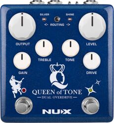 Overdrive/distortion/fuzz effectpedaal Nux                            Queen Of Tone