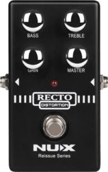 Overdrive/distortion/fuzz effectpedaal Nux Recto Distortion