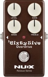 Overdrive/distortion/fuzz effectpedaal Nux                            6ixty-5ive Overdrive