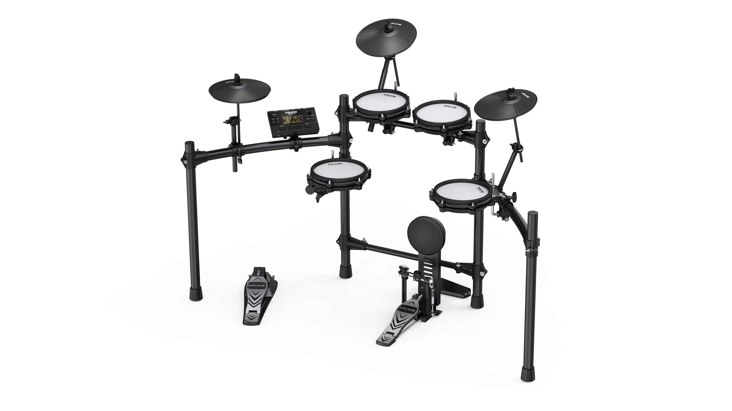 Nux Dm-210 Bundle Complet - X-hp1 + Dt90 + Vic5a - Drum Promo Set - Variation 1