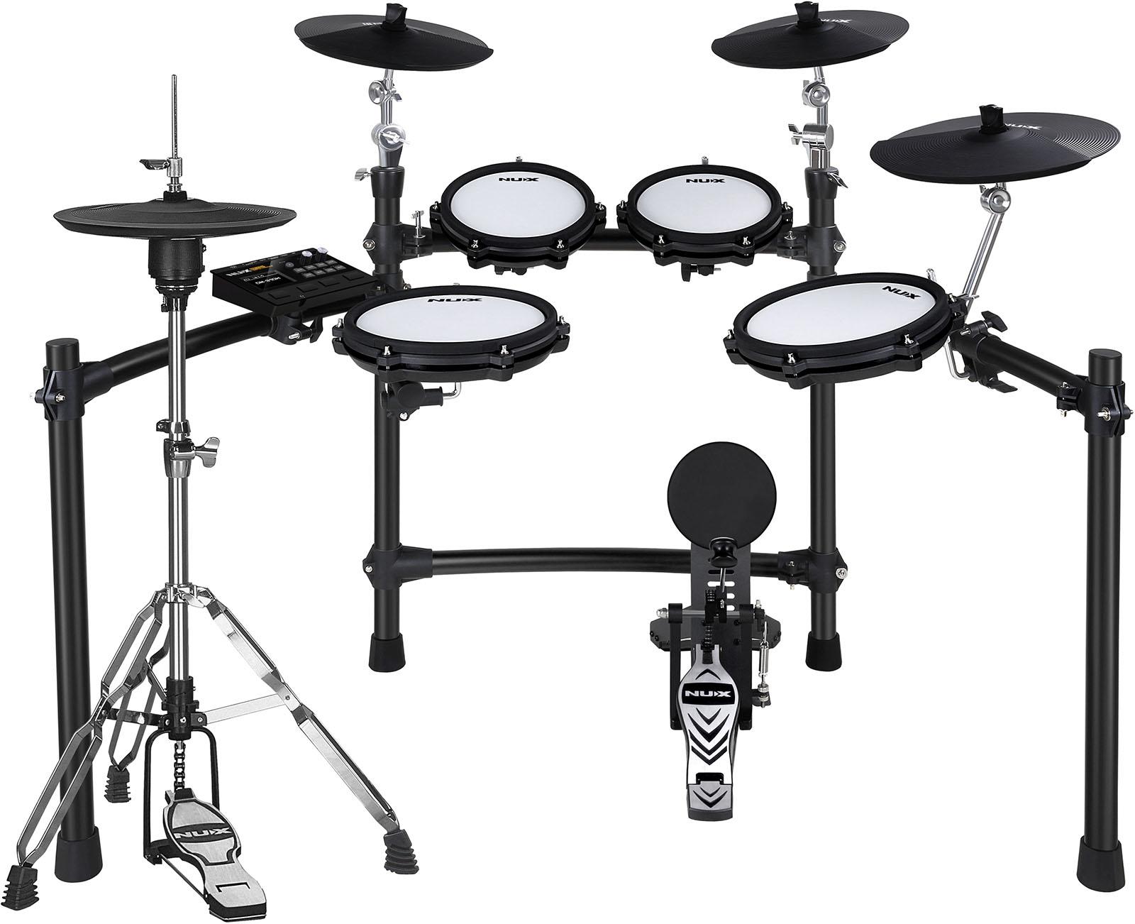 Nux Dm-310h Bundle Complet - X-hp1 + Dt90 + Vic5a + Tapis - Drum Promo Set - Variation 1