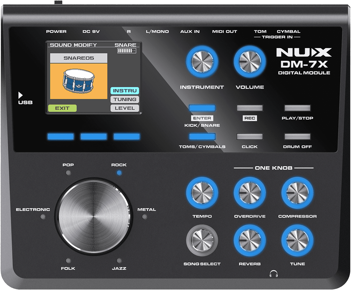 Nux Dm7-x - Elektronisch drumstel - Variation 4
