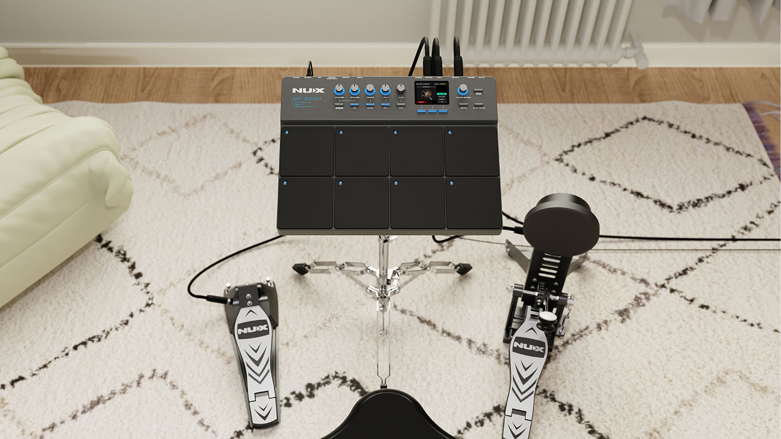 Nux Dp-2000 Multi Pad - Elektronisch drumstel multi-pad - Variation 7