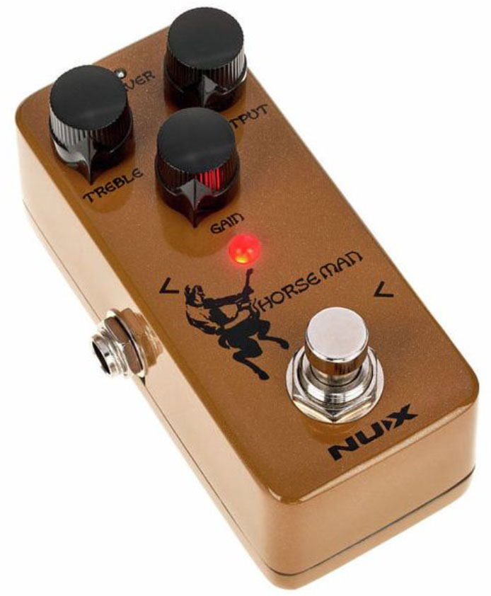 Nux Horse Man Nod-1 Mini Core Overdrive - Overdrive/Distortion/fuzz effectpedaal - Variation 1