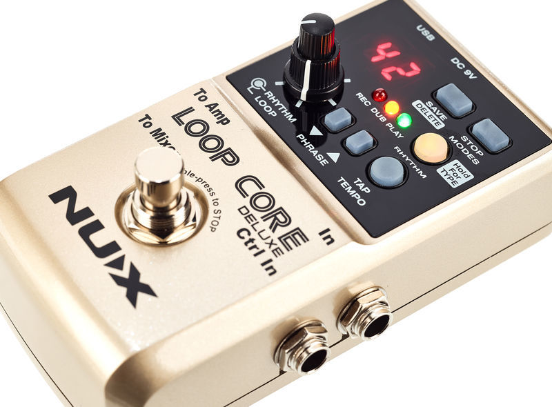 Nux Loop Core Deluxe Bundle With Nmp-2 Dual Footswitch - Looper effect pedaal - Variation 1