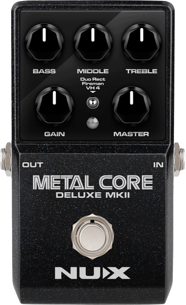 Overdrive/distortion/fuzz effectpedaal Nux                            Metal Core Deluxe MK2