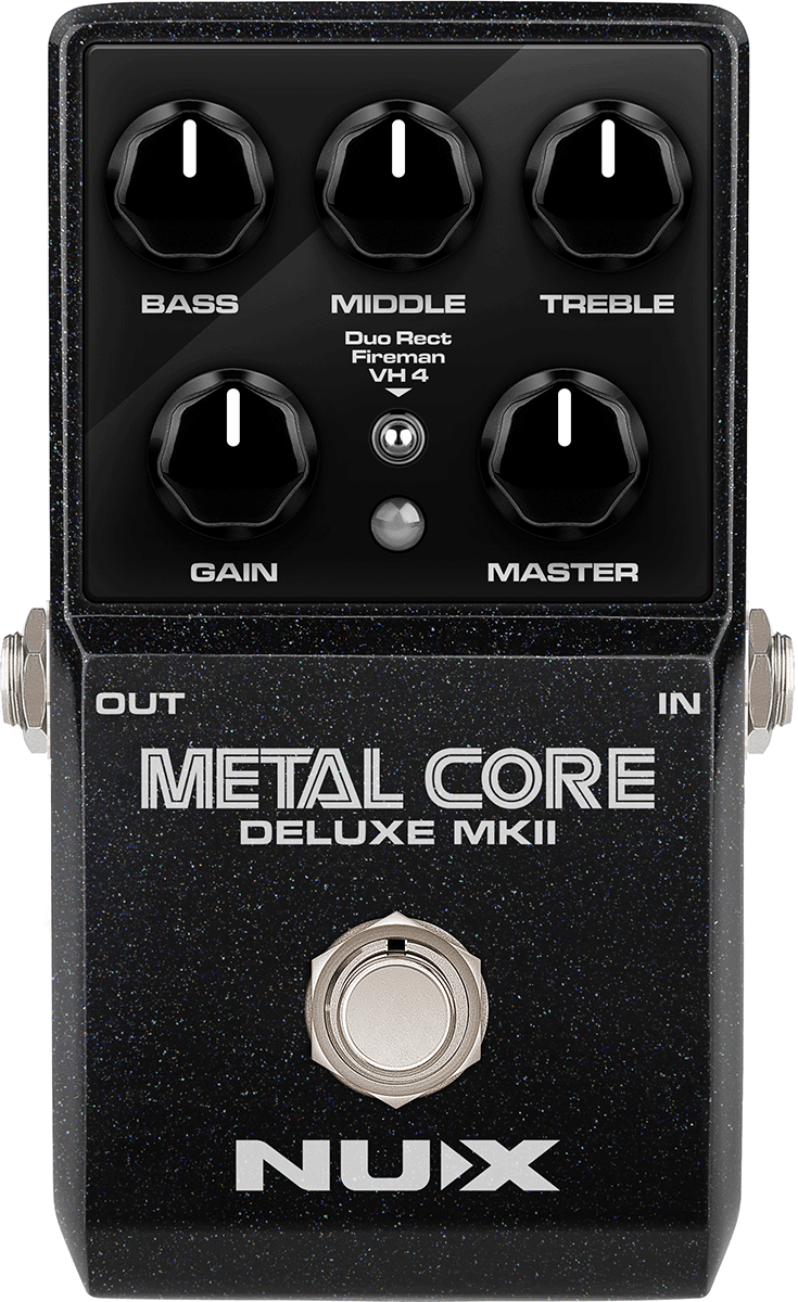 Nux Metal Core Deluxe Mk2 - Overdrive/Distortion/fuzz effectpedaal - Main picture