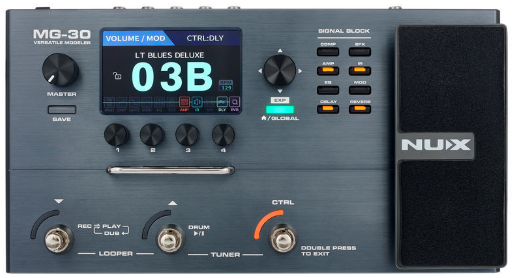 Nux Mg-30 Guitar & Bass Versatile Modeler - Simulatie van gitaarversterkermodellering - Variation 1