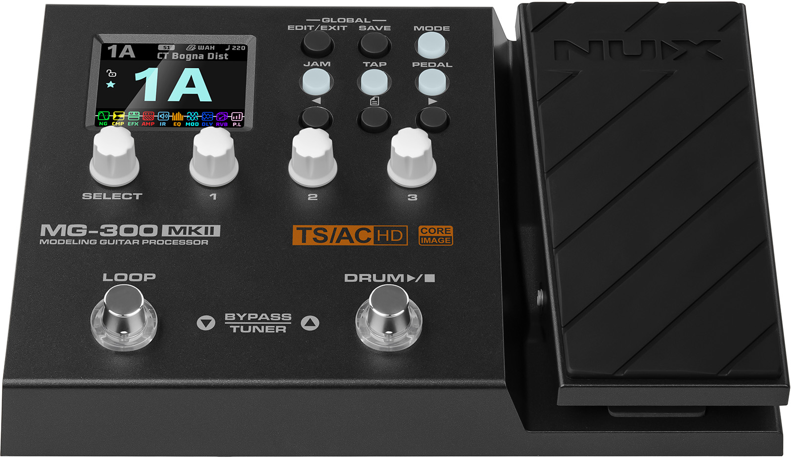 Nux Mg-300 Mk2 Multi-effects - Multieffecten Pedaal voor Electrische Gitaar - Variation 1