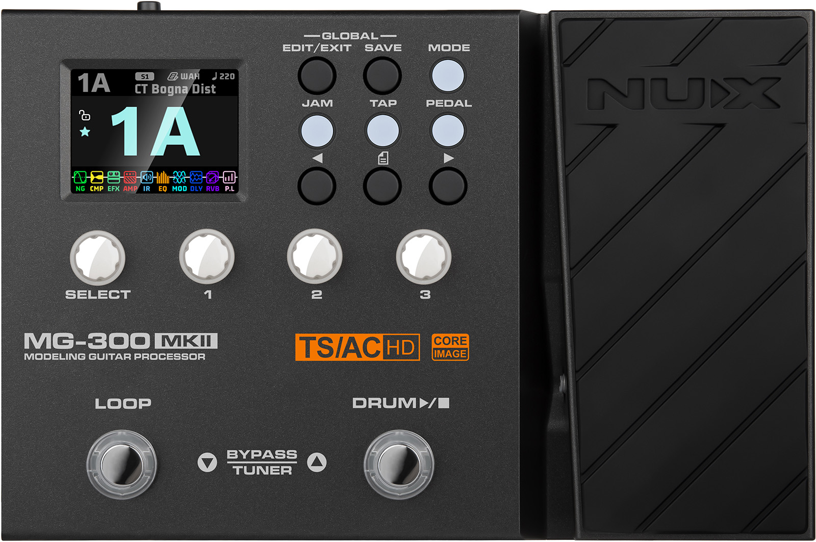 Nux Mg-300 Mk2 Multi-effects - Multieffecten Pedaal voor Electrische Gitaar - Variation 2