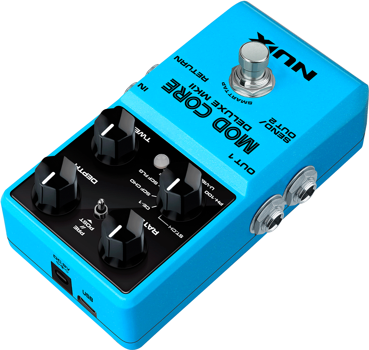 Nux Mod Core Deluxe Mk2 - Modulation/chorus/flanger/phaser en tremolo effect pedaal - Variation 2